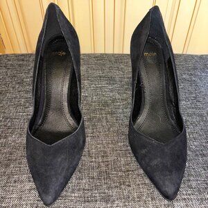 Maje Suede Pumps